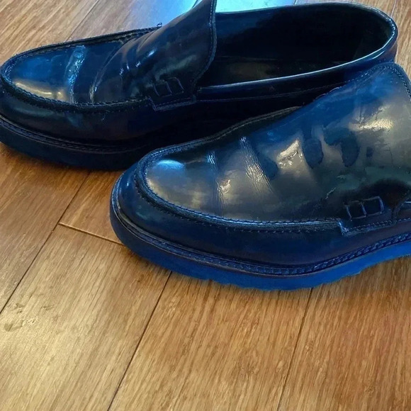 Men’s original Model Thompson blue loader style shoes size 45 - US12 - Picture 3 of 9